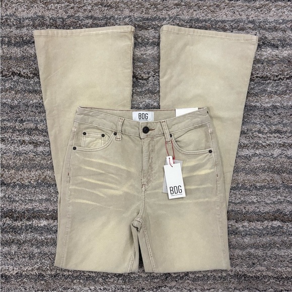 BDG Mid Rise Flare Corduroy Jeans Sz 27Wx32L NWT | Urban Outfitters Flare Jeans- - Picture 4 of 14